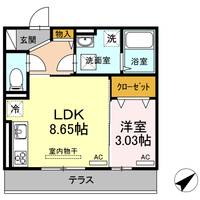 D-roomそらの間取り