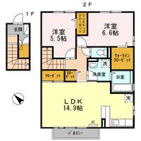 リヴェールAIの間取り