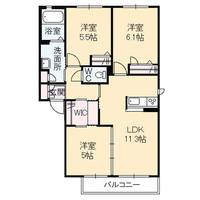 物件の間取り画像