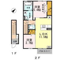 物件の間取り画像