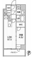 シーズンフラッツ新大塚 の間取り