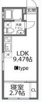 物件の間取り画像