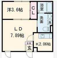 物件の間取り画像