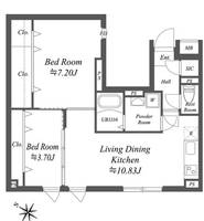SOLASIA residence南大塚の間取り