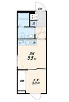 物件の間取り画像