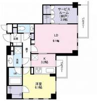 ドゥーエ千石の間取り
