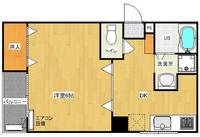 福岡県福岡市南区大楠1丁目(マンション)の賃貸物件の間取り