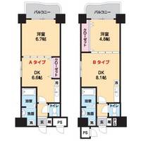 福岡県福岡市南区大楠3丁目(マンション)の賃貸物件の間取り