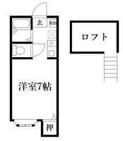 福岡県福岡市南区大楠2丁目(アパート)の賃貸物件の間取り