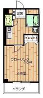 福岡県福岡市南区大楠2丁目(マンション)の賃貸物件の間取り