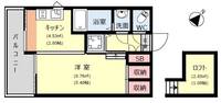 福岡県福岡市南区高宮5丁目(マンション)の賃貸物件の間取り