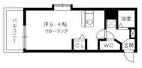 福岡県福岡市南区高宮2丁目(マンション)の賃貸物件の間取り