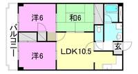 物件の間取り画像