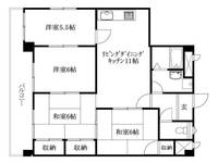 室町ハイツ406の間取り