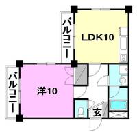 物件の間取り画像