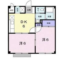 サン住吉103の間取り