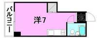 コーポ八昭302の間取り