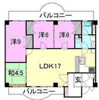 物件の間取り画像