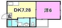 オックスフォードサーカス春日町本館305の間取り