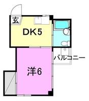 メゾンAD2410の間取り