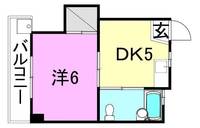 メゾンAD2502の間取り