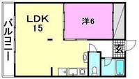ピカデリーサーカス山越203の間取り