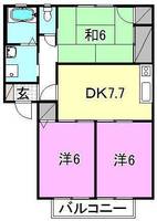 物件の間取り画像