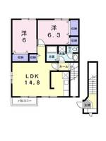 ピープルタウン2201の間取り