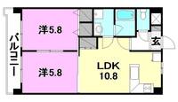 物件の間取り画像