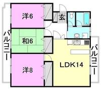 物件の間取り画像