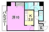 アスプラス横河原503の間取り