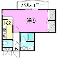 アルカサール清水町103の間取り