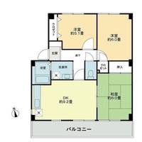 フォブールトロワ片岡203の間取り