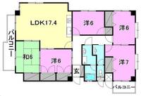物件の間取り画像