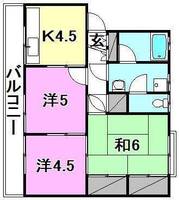 物件の間取り画像