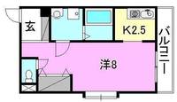 プレアール三番町105の間取り