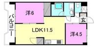 物件の間取り画像