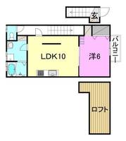 佐伯ビルディングス ナンバー15201の間取り