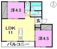 物件の間取り画像