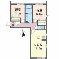 物件の間取り画像