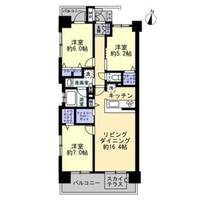 ロイヤルガーデン千舟町1001の間取り