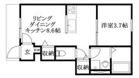 物件の間取り画像