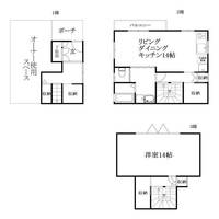愛媛県松山市道後樋又3−3(一戸建)の賃貸物件01の間取り