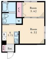 物件の間取り画像