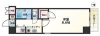 大阪府大阪市淀川区野中北1丁目(マンション)の賃貸物件の間取り