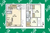 愛知県大府市桃山町2丁目(一戸建)の賃貸物件の間取り