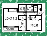 物件の間取り画像