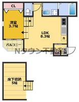 物件の間取り画像