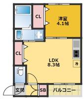 物件の間取り画像