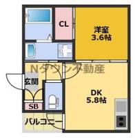 物件の間取り画像